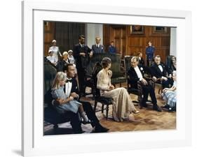 Les Damnes by Luchino Visconti with Umberto Orsini, Charlotte Rampling, Albrecht Schoenhals and Rei-null-Framed Photo