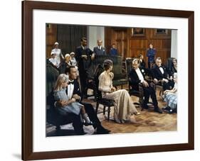 Les Damnes by Luchino Visconti with Umberto Orsini, Charlotte Rampling, Albrecht Schoenhals and Rei-null-Framed Photo