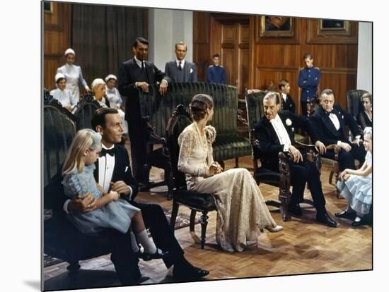 Les Damnes by Luchino Visconti with Umberto Orsini, Charlotte Rampling, Albrecht Schoenhals and Rei-null-Mounted Photo