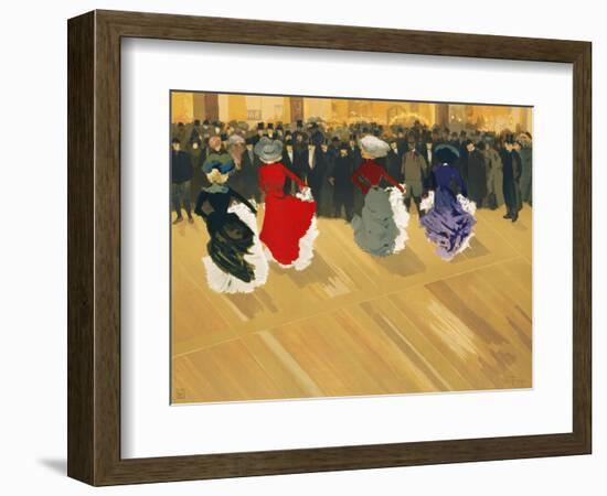 Les Danseuses Poster-Abel Truchet-Framed Giclee Print