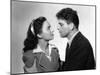 Les demons by la Liberte Brute Force by JulesDassin with Ann Blyth and Burt Lancaster, 1947 (b/w ph-null-Mounted Photo