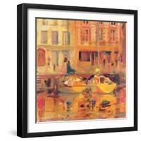 Les Deux Bateaux-Peter Graham-Framed Giclee Print