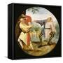 Les Deux Bouffons-Pieter Brueghel the Younger-Framed Stretched Canvas