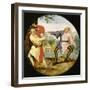 Les Deux Bouffons-Pieter Brueghel the Younger-Framed Giclee Print