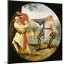 Les Deux Bouffons-Pieter Brueghel the Younger-Mounted Giclee Print