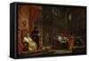 Les deux Foscari-Eugene Delacroix-Framed Stretched Canvas