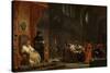 Les deux Foscari-Eugene Delacroix-Stretched Canvas