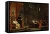 Les deux Foscari-Eugene Delacroix-Framed Stretched Canvas