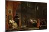 Les deux Foscari-Eugene Delacroix-Mounted Giclee Print