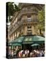 Les Deux Magots Restaurant, Paris, France-Neil Farrin-Stretched Canvas