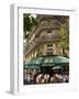 Les Deux Magots Restaurant, Paris, France-Neil Farrin-Framed Photographic Print