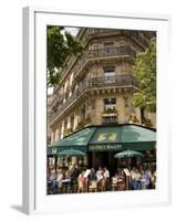 Les Deux Magots Restaurant, Paris, France-Neil Farrin-Framed Photographic Print