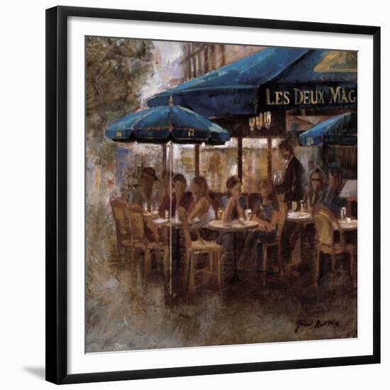 Les Deux Magots-Noemi Martin-Framed Giclee Print