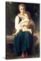 Les Deux Soeurs, c.1877-William Adolphe Bouguereau-Stretched Canvas