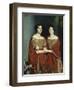 Les Deux Soeurs-Théodore Chasseriau-Framed Giclee Print