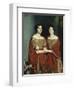 Les Deux Soeurs-Théodore Chasseriau-Framed Giclee Print