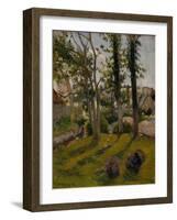 Les Dindons (Pont Aven Landscape), 1888-Paul Gauguin-Framed Giclee Print