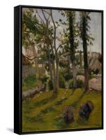 Les Dindons (Pont Aven Landscape), 1888-Paul Gauguin-Framed Stretched Canvas