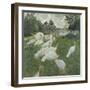 Les dindons-Claude Monet-Framed Giclee Print