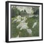 Les dindons-Claude Monet-Framed Giclee Print