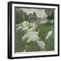 Les dindons-Claude Monet-Framed Giclee Print