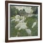 Les dindons-Claude Monet-Framed Giclee Print