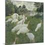 Les dindons-Claude Monet-Mounted Giclee Print