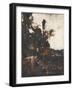 Les disciples d'Emmaüs-Gustave Moreau-Framed Giclee Print