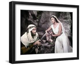 Les dix commandements (The ten Commandements) by CecilDeMille with Charlton Heston (Moise, Moses) a-null-Framed Photo