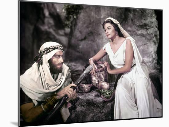 Les dix commandements (The ten Commandements) by CecilDeMille with Charlton Heston (Moise, Moses) a-null-Mounted Photo