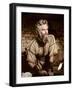 Les dix commandements (The ten Commandements) by CecilDeMille with Charlton Heston (Moise, Moses), -null-Framed Photo