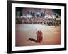 Les Dix Commandements THE TEN COMMANDMENTS by CecilBDeMille with Charlton Heston, 1956 (photo)-null-Framed Photo