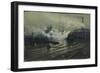 Les docks de Cardiff-Lionel Walden-Framed Giclee Print