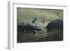 Les docks de Cardiff-Lionel Walden-Framed Giclee Print