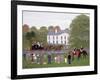 Les Drags - Longchamps and the Guard Republican-Vincent Haddelsey-Framed Giclee Print