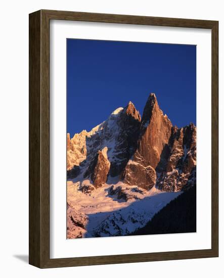 Les Drus, Mont Blanc Massif, Chamonix, Haute Savoie, French Alps, France, Europe-David Pickford-Framed Photographic Print