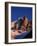 Les Drus, Mont Blanc Massif, Chamonix, Haute Savoie, French Alps, France, Europe-David Pickford-Framed Photographic Print