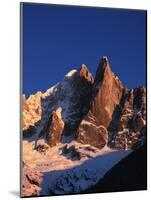 Les Drus, Mont Blanc Massif, Chamonix, Haute Savoie, French Alps, France, Europe-David Pickford-Mounted Photographic Print