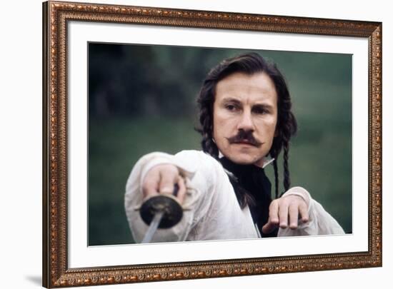 Les Duellistes THE DUELLISTS by RidleyScott with Harvey Keitel, 1977 (photo)-null-Framed Photo