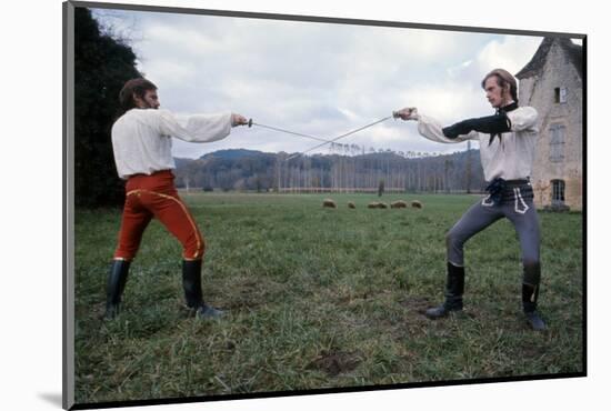 Les Duellistes THE DUELLISTS by RidleyScott with Harvey Keitel and Keith Carradine, 1977 (photo)-null-Mounted Photo