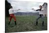 Les Duellistes THE DUELLISTS by RidleyScott with Harvey Keitel and Keith Carradine, 1977 (photo)-null-Stretched Canvas