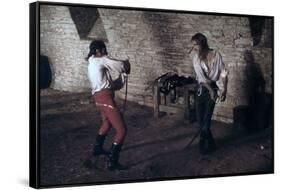 Les Duellistes THE DUELLISTS by RidleyScott with Harvey Keitel and Keith Carradine, 1977 (photo)-null-Framed Stretched Canvas