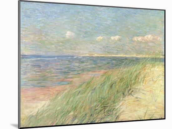 Les Dunes Du Zwin, Knokke, 1887-Théo van Rysselberghe-Mounted Giclee Print