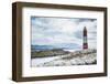 Les Eclaireurs Lighthouse and Cormorant Colony on an Island in Beagle Channel, Argentina-Matthew Williams-Ellis-Framed Photographic Print