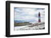 Les Eclaireurs Lighthouse and Cormorant Colony on an Island in Beagle Channel, Argentina-Matthew Williams-Ellis-Framed Photographic Print