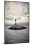 Les Eclaireurs lighthouse, Tierra del Fuego, Argentina, South America-Fernando Carniel Machado-Mounted Photographic Print