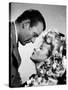 Les Ecumeurs THE SPOILERS by Ray Enright with John Wayne and Marlene Dietrich, 1942 (b/w photo)-null-Stretched Canvas