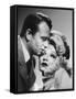 Les Ecumeurs THE SPOILERS by Ray Enright with John Wayne and Marlene Dietrich, 1942 (photo)-null-Framed Stretched Canvas