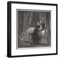 Les Enfants D'Edouard-Hippolyte Delaroche-Framed Giclee Print