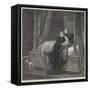 Les Enfants D'Edouard-Hippolyte Delaroche-Framed Stretched Canvas